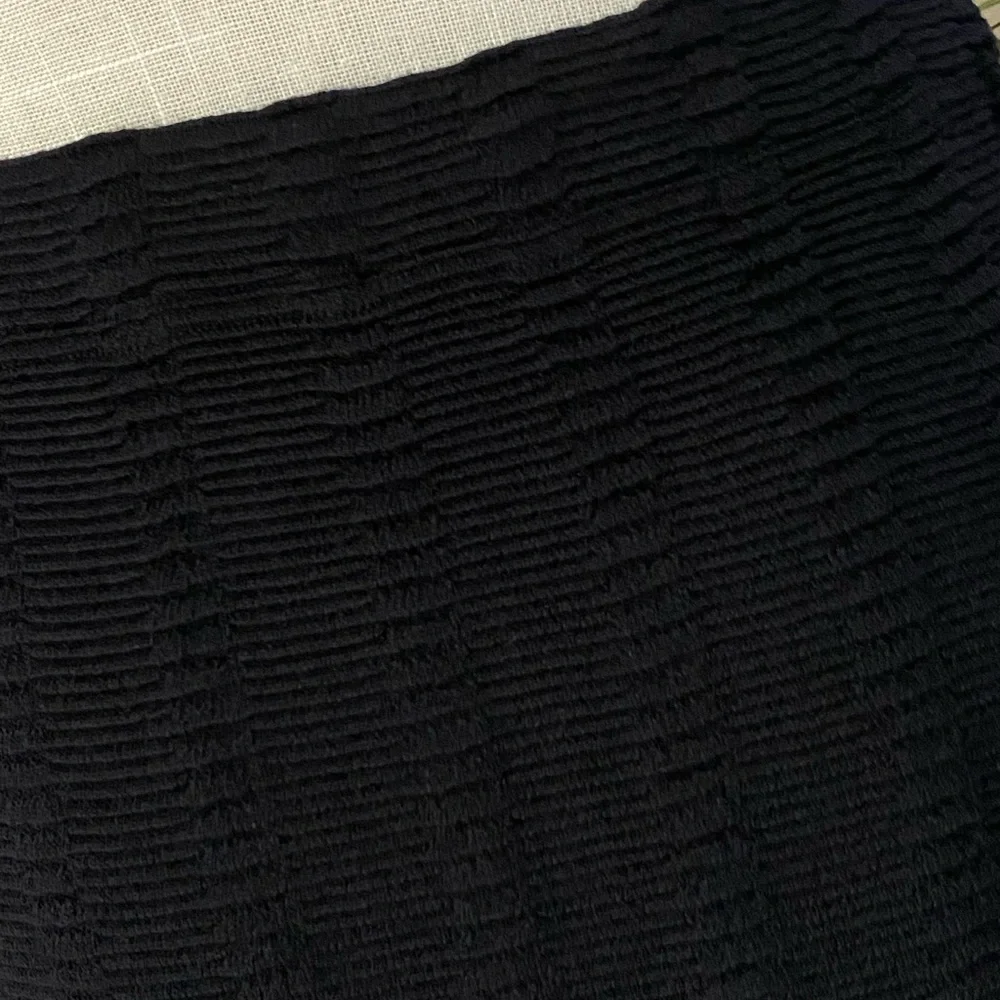 St. John 6/10 Skirt Suit Jacket Ribbed Knit Wool Tie Front Short Sleeve Zip
